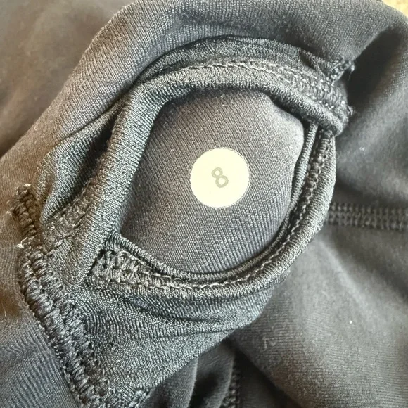 Black Women's Flared Yoga Pants - Classic Comfort - Picture 5 of 5